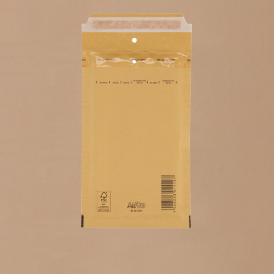 Alternative view of Sobres acolchados burbuja AIRPRO, 12/B, 120x215mm, KRAFT.