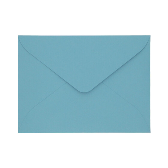 Sobres de colores, C5 - 220x160mm, AZUL (solapa redondeada)