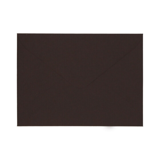 Sobres de colores, C5 - 220x160mm, CHOCOLATE (solapa redondeada)