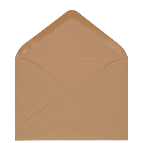 Alternative view of Sobres de colores, C5 - 220x160mm, MARRÓN (solapa redondeada)