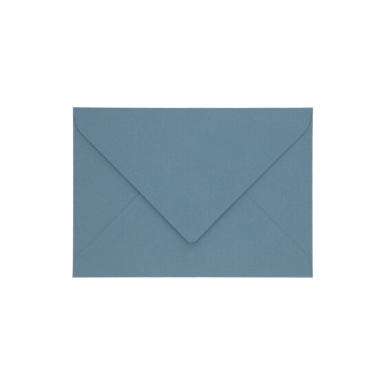 Sobres de colores, B6 - 175x125mm, AZUL MAR VERJURADO