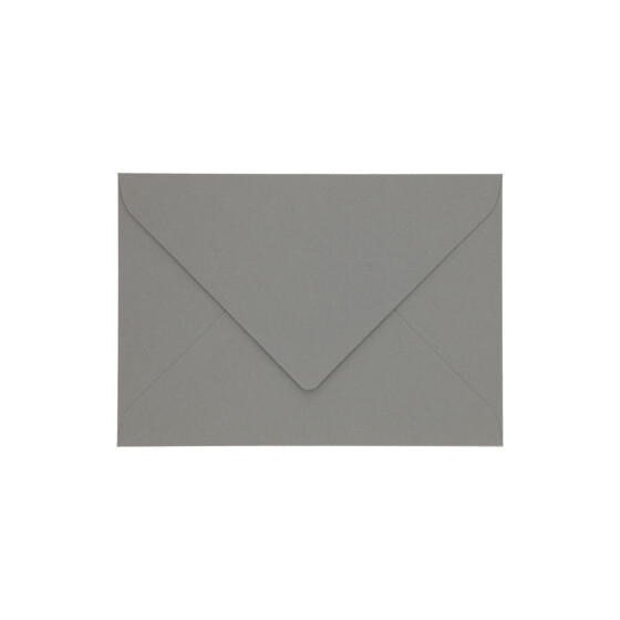 Sobres de colores, B6 - 175x125mm, CENIZA VERJURADO