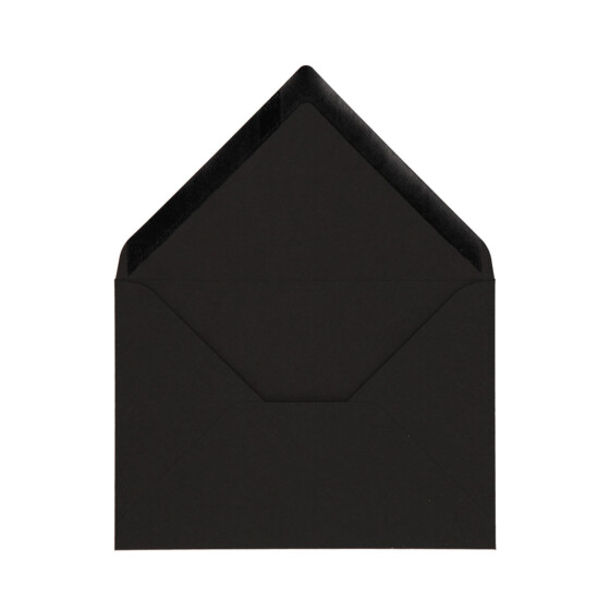 Alternative view of Sobres de colores, B6 - 175x125mm, NEGRO