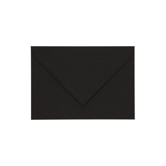 Sobres de colores, B6 - 175x125mm, NEGRO