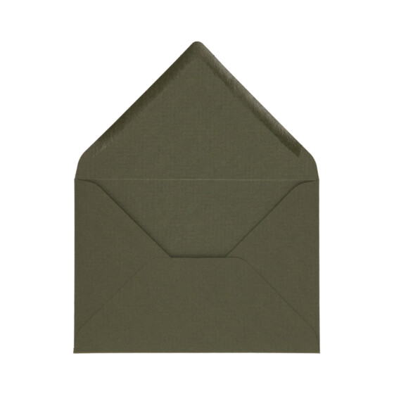 Alternative view of Sobres de colores, B6 - 175x125mm, OLIVA ACUARELA