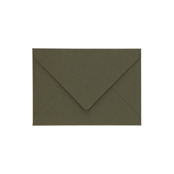 Sobres de colores, B6 - 175x125mm, OLIVA ACUARELA