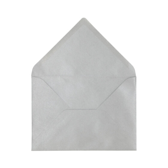 Alternative view of Sobres de colores, B6 - 175x125mm, PLATA METALIZADO