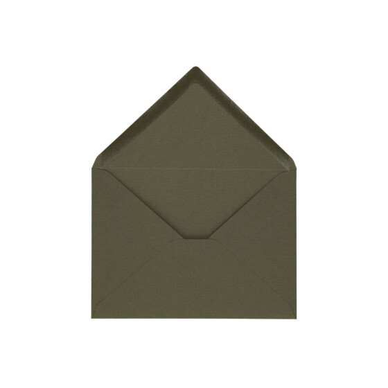 Alternative view of Sobres de colores, C6 - 160x115mm, OLIVA ACUARELA