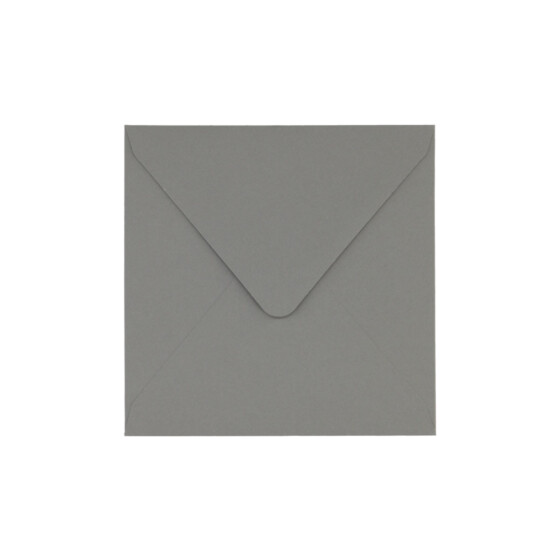 Sobres de colores, CD - 155x155mm, CENIZA VERJURADO