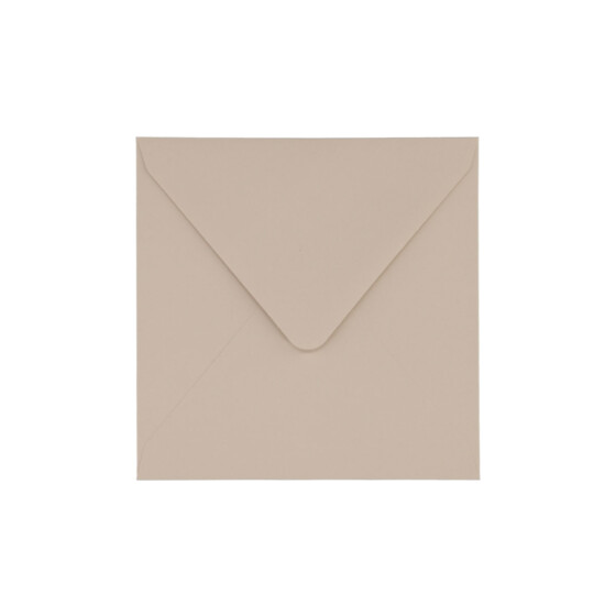 Sobres de colores, CD - 155x155mm, CREMA VERJURADO