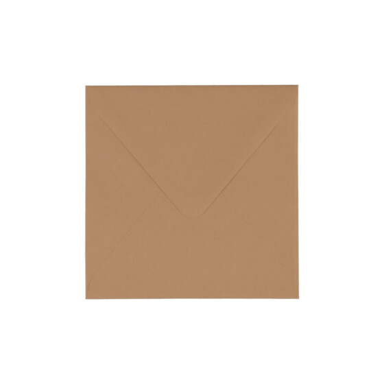 Sobres de colores, CD - 155x155mm, MARRÓN