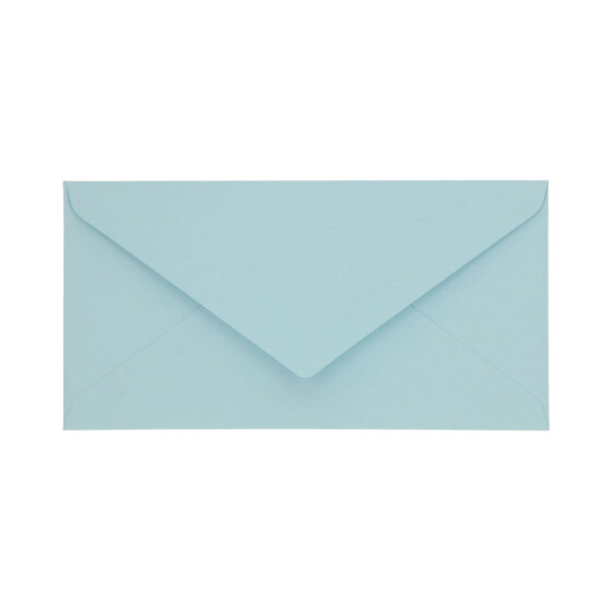 Sobres de colores, DL - 220x110mm, CELESTE