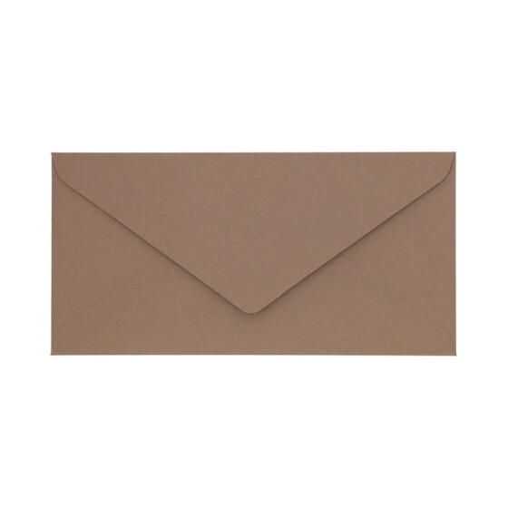 Sobres de colores, DL - 220x110mm, NUEZ
