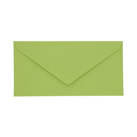 Sobres de colores, DL - 220x110mm, VERDE