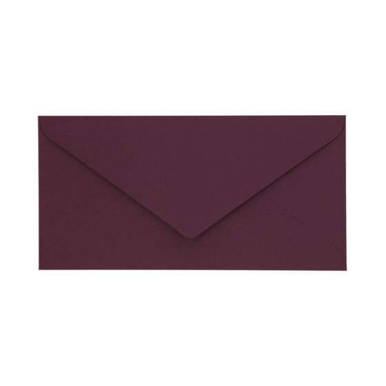 Sobres de colores, DL - 220x110mm, VINO