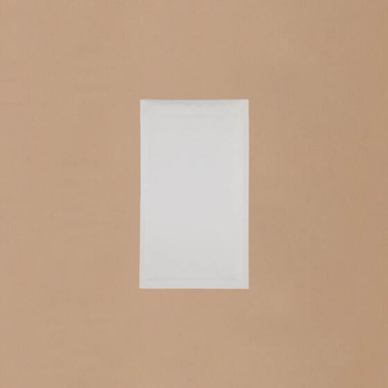 Sobres acolchados burbuja anónimos, 120x210mm, BLANCO.